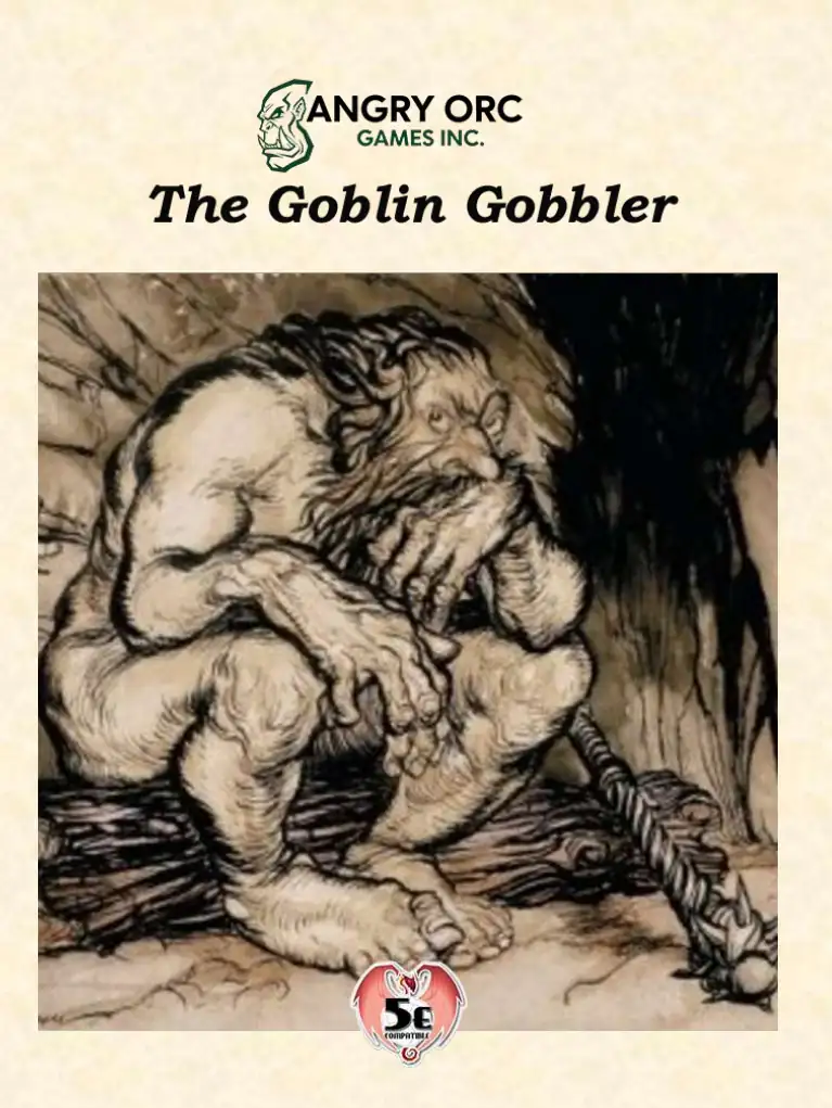 Goblin Gobbler — 5e-compatible adventure module cover
